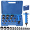 Swpeet 14-in-1-Dichtungs-Hohlstanzer-Set – Leder, Kunststoff und Gummi, mit Aufbewahrungskoffer, 14-teilig