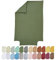 P'tit Basile - Baby Bettbezug für 75x120 cm 80x120 cm Bettdecke - 100% Bio-Baumwolle schadstoffgeprüft - 57 Fäden - Khaki Grün- Ideal Babybett 60x120 cm o 70x140 cm - Wiege Tragetasche Körbchen