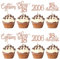 24 Stück 18. Geburtstag Cupcake Toppers Glitter Eighteen seit 2007 Adultish 18 Cupcake Picks Hallo 18 Jahre Geburtstagskuchen Dekorationen für alles Gute zum 18. Geburtstag Jubiläum Party Roségold