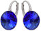 Rivoli Ohrringe Österreichische Zirkonia 925 Silber - Schmuck für Frauen und Mädchen - Hängeohrringe Ideal für Geschenke für Frauen (Sapphire)