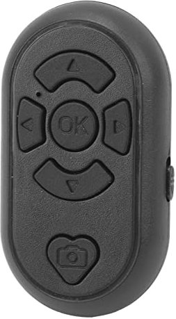 Tiktok Telecomando Wireless Bluetooth, Telecomando Finger Scroller per Tablet Telefono, Controllo Scorrimento Page Turner, Lettura Video Otturatore Fotocamera Telecomando Selfie (Nero)