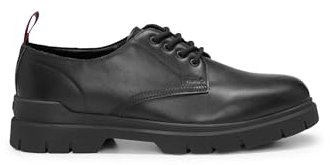 HUGO Ryan_derb_pllt, Derby Uomo, Black, 45 EU