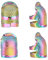 4 Stück Fingerhut Nähen Nähfingerhut Einstellbare Fingerhut Kupfer Fingerschutz Sewing Thimble Ring Metall Dazzling Heller Fingerhutring Finger Metallschild Schutz Zubehör für Handnähen Handarbeiten