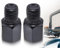 Lhbwhiz 2 Stück spiegeladapter Set,M10 auf M8 Linksgewinde/Rechtsgewinde,Motorrad Spiegel Adapter,Motorroller Rückspiegel Schrauben,für Moped Roller(Schwarz)