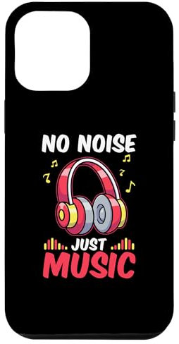 Hülle für iPhone 12 Pro Max Silent Disco Kopfhörer Kein Lärm Nur Musik