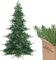 SALCAR Weihnachtsbaum Künstlich 180 cm, Tannenbaum Künstlich PVC und PE, Klapp-Schirmsystem Künstliche Weihnachtsbäume, φ115 cm übergroßer Baumdurchmesser