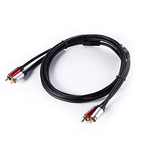budiniao Power for Amplifier Male to Male Adapter Cable Portable Anti-interference Audio Extension Gaming Console Copper Wire Extender