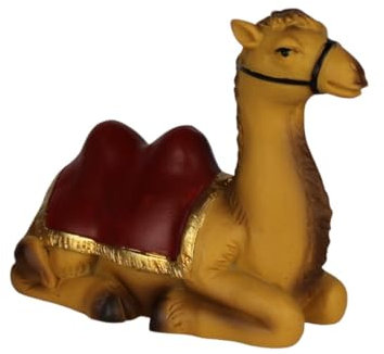 ZICOM Krippenfigur Kamel liegend Eden klassisch geeignet für 8cm Figuren Polyresin handbemalt