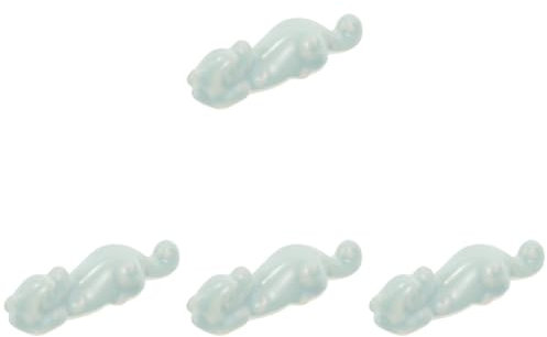 VILLCASE 4 Stück Stifthalter Aus Keramik Kalligrafie-zubehör Pinselhalter Unterstützung Für Kalligrafiepinsel Unterstützung Für Schreibpinsel Pinsel Stift Halter Stifthalter Für Kalligrafie