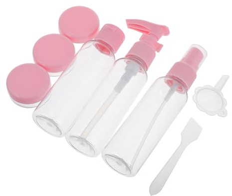 LALADEFIEE Ensemble De Flacons Vaporisateurs De Voyage Flacons Pour Le Visage Pour Les Soins De La Peau Parfum Laque Pour Cheveux Pour Le Maquillage Les Voyages