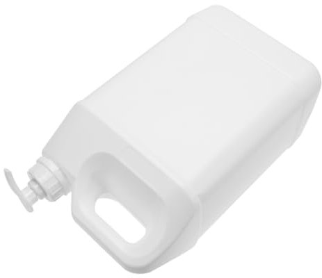 EPIGEIST Distributeur 4l pour Liquide Vaisselle Et Lotion, Flacon à Pompe Rechargeable en Plastique, Adapté pour Maison Et Hôtel