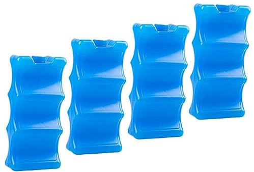 HANABASS 4stücke Kühlpads Für Doppelseitige Wellenmuster Eispackungen Aufbewahrung Und Tragbare Kühlerlösung Für Babynahrung