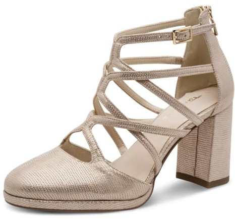 Tamaris Damen Pumps Textil