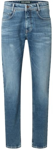 MAC Herren Straight Leg Jeanshose Arne