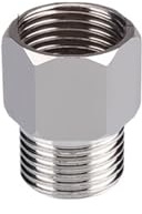KIFSDLF Adaptateur de Joint Bout à coudé réducteur, Filetage mâle Femelle en Acier Inoxydable 1/2 3/4 BSP 304, raccords plomberie coupleur(4,1 Pcs)