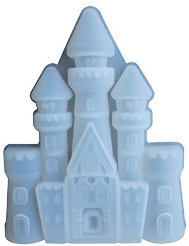 DUBENS DIY Schloss Silikon Fondant Form Cinderella Märchen Schokolade Candy Zucker Handwerk Gum Paste Form für Hochzeit Kuchen Dekoration Polymer Clay epoxy Harz Form