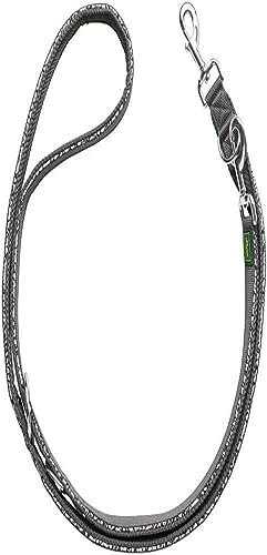 HUNTER Verstellbare Führleine Divo Reflect 15/200, schwarz/grau