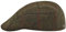 Sterkowski Norte Schiebermütze Herren Tweed | Harris Tweed Schiebermütze Mit Ohrenklappen | Flatcap Herren Newsboy Cap Herren Schirmmütze Herren Schiebermütze Wolle Schlägermütze 57 cm Khaki/Rot