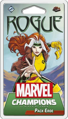 Asmodee - Marvel Champions, Das Kartenspiel: Rogue - Pack Held, Erweiterung des Brettspiels, italienische Ausgabe