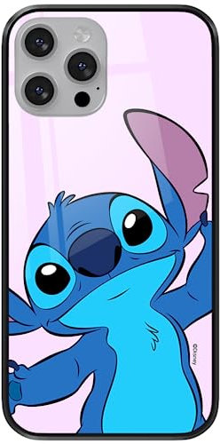 ERT GROUP mobile phone case for Apple Iphone 13 PRO MAX original and officially Licensed Disney pattern Stitch 018 made of hardened glass, optimally adapted to the mobile phone, protective cover