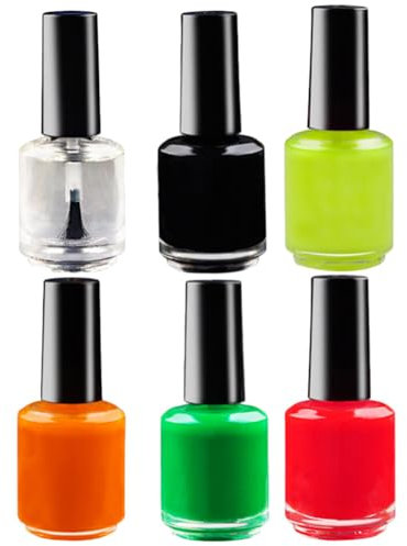VILLCASE 1 Set Fishing Float Paint Fluorescent Paint Fishing Bait Powder Coating Fishing Repair Paints Lures Magnifying Oil Paint Magnifying Paints for Fishing Oil Paint for Fishing Shine