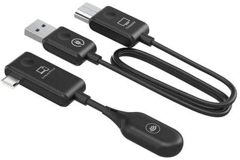 MINIX HDMI sans Fil, 165ft Transmetteur HDMI sans Fil avec Emetteur et Récepteur, 5G Extend HDMI Lecteur de Streaming Audio Vidéo, pour Laptop/PC/Le Mobile multifoncution/vers HDTV/Projector/Monitor