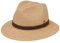 Mayser Mathis Raffiahut mit UV-Schutz Strohhut Sommerhut Sonnenhut Strandhut Damen/Herren - Made in The EU Lederband Sommer Frühling-Sommer - 63 cm Natur