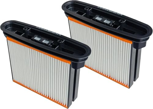 Starmix Faltenfilter Kassette (FKP 3800 Hepa H14 Advanced, Optimal für das absaugen von feuchten Stäuben und Flüssigkeiten, Staubsaugerbeutel) 459264