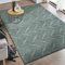 the carpet Rio - moderner und weicher Teppich Wohnzimmer Schlafzimmer mit Anti-Rutsch-Rücken und 3D-Optik, Flauschige Oberfläche, pflegeleicht und robust, Grün, 120 x 160 cm