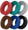16 Gauge Wire (6-Pack Black/Red/Grey/Blue/Green/Brown, Each 25 FT), Low Voltage Automotive Primary Harness Wire for Battery, Car Audio, Remote Trailer, Security Alarm, Hook Up Wiring, 16AWG CCA