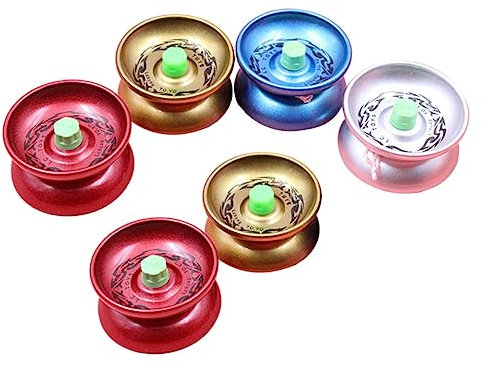 Abaodam Jo-jo Für Kinderanfänger Jo-jo Aus Metalllegierung Sensorisches Spielzeug Ideal Zum Spielen Für Kinder
