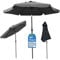 My Garden Parasol 2.2M Outdoor Parasol Umbrella with Tilt & Crank Lift – Patio Umbrella with Fade Resistant Polyester Cover & Air Vent Ideal for Garden, Beach & Outdoor Use