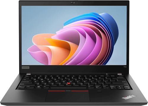 Lenovo Thinkpad T14 Gen 1 Business Laptop, 14-Inch FHD(1920x1080), Intel Core i7-10610U, 16GB RAM, 512GB SSD, US Keyboard, Windows 11 Pro (Renewed)
