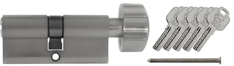 Knaufzylinder 70 mm 35/35 KD (mit Not- und Gefahrenfunktion) inkl. 5x Wendeschlüssel