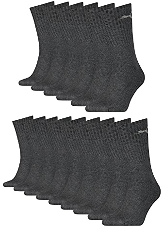 PUMA 9 Paar Sportsocken Tennis Socken Gr. 35-49 Unisex für sie und ihn