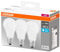Osram LED-Lampe Base Classic A60 Kolbenform 8W 840, 4000K kaltweiß, E27, matt, 806 lm, nicht dimmbar, IP20