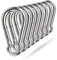 Spring Snap Hooks, 304 Stainless Steel Metal Clip Heavy Duty Rope Connector Small Snap Clamp Key Chain Link Buckle for Hammock Swing Set Outdoor Travel Camping Fishing Hiking (8 PCS, M5)