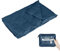 4Monster Outdoor Reisedecke kompakt, Warme Camping Decke Ultraleicht, Wasserabweisende Bettdecke für Outdoor Reise Picknick Camping Indoor (Venezianerblau, XL: 200 X 144 cm)