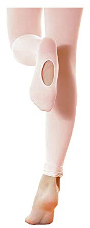 Stelle Girls Women Ballet Dance Convertible Tights Ultra Soft Pro Transition Tights (BP, 10-15years)