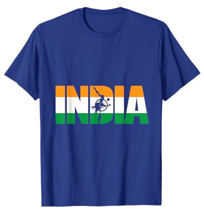 Indien Cricket Fan-Shirt, Trikot, indische Cricket-Fans T-Shirt