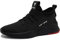 Black Safety Shoes Mens Safety Trainers Womens Steel Toe Cap Trainers Work Boots Lightweight Breathable Industrial Sneakers Black UK 10