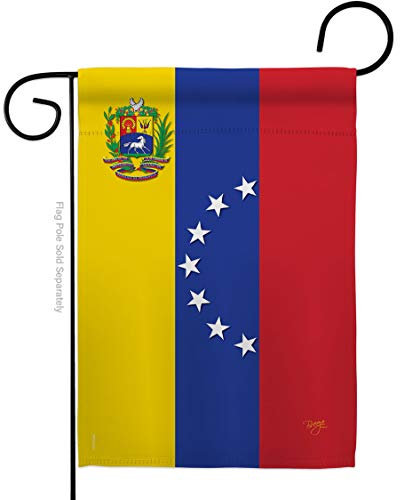 Bandera de Venezuela para jardín, 70 x 102 cm