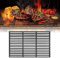 JOIEYOU Gusseisen Grillgitter Grillrost 54x34 cm Massiv Emailliert Gussrost für BBQ Gasgrill Holzkohlegrill und vieles mehr