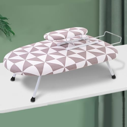 Planche à Repasser De Table, Mini Planche à Repasser Pliante Portable – Comprend Une Housse Et Un Support pour Les Dortoirs Universitaires, Les Petits Appartements, Une Utilisation sur Table (Color :
