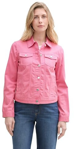 TOM TAILOR Damen 1045390 Jeansjacke, 15116 - Bright Rose, XXL EU