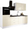 3E 3xE living.com Küchenzeile in Farbe: Weiß/Cremeglanz, A: B: 250 cm, H: 220 cm, T: 60 cm