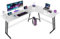 Devoko Gaming Tisch, Computertisch,Eckschreibtisch,Schreibtisch L Form,Gaming Schreibtisch L-förmiger,Groß Pc Ecktisch (Weiß Mattiert, 170x130cm)