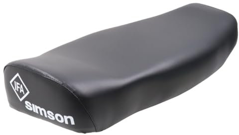 Sitzbank (lang) für SIMSON KR51/2 Schwalbe - schwarz, glatt