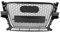 Grill Glanz Schwarz Doppelsteg Sport Kühlergrill Für Au&di Q5/SQ5 8R 2009-2012 RSQ5 Stil Auto Frontstoßstange Grille Grill Grill Schwarz Glänzend Doppel-Lamellen Grill