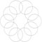 10 Pezzi Cerchi per Bomboniere - 30 cm - Cerchio per DIY, Cerchi Decorativi da Appendere - Anelli Decorativi per Appendere per Sogni, Corone Nuziali, Diametro del Filo 3mm